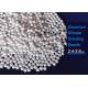ZrO2 65% Zirconium Silicate Ball 900HV Harness 1.1KN Impact Strength White Color