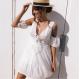 208004 Wholesale Cheap Ladies Women Western Online Shopping Chiffon Full-skirted Dress