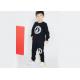 Black Kids Boys Clothes Boys Crew Neck Sweater And Long Pant Big Rubber Printing
