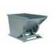 Low Profile Self Dumping Forklift Hopper 4000lbs Metal Dump Hopper