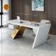 Hygienic Solid Surface Office Furniture Contemporary Executive Office Desk
