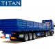 Triaxle Trailer with Side Boards for Sale - TITAN Vehicle