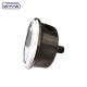 1/4'' BSP Thread Liquid Filled Pressure Gauge Stainless Steel Bourton Tube For Industrial