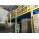 Q235B Cold Steel Warehouse Storage Mezzanine Floor Racking System Yellow Color
