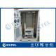 IP55 Outdoor Telecom Cabinet Heat Exchanger Cooling System 9 Rack DC 48V Fans