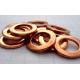 OEM ODM Customized Copper Nickel Flat Metal Gaskets For Pipe Fittings
