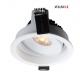 Recessed 7W LED downlight Adjustable beam angle antiglared 3000K