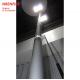 pneumatic telescopic mast light, vehicle roof mount mast light tower-4.5m pneumatic mast-inside wires