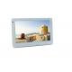 In Wall Mounting 7 Inch POE Touch Panel With NFC LED For Time Attemdace