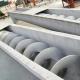 Carbon Steel Screw Belt Conveyor , 300mm Discharge Screw Conveyor