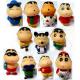 Plastic Crayon Shin-chan style toy custom, factory customized different feature Crayon Xiaoxin vinyl toy
