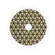 6 Inch Stone Diamond / Resin Bond Polishing Pad , 2.2mm Soft Abrasive Disc