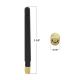 GSM Omni Directional Thumb Antenna 70mm With SMA Male Straight Connector