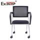 School Office Training Chairs With Writing Tablet Leather Bentwood Material OEM ODM