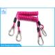 Coiled Lanyard 7x7 Extension Spring Safety Cable