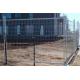 White Temporary Security Fence 1.8m Height Perimeter Patrol Temporary Fencing