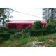 12M Red Fabric Cover Wedding Tent Decoration , Wedding Canopy Tent Aluminum Alloy Frame