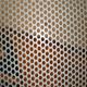 Round holes perforated metal sheet PVC coated perforated metal panel