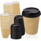 ODM Take Away Paper Cup , Double Wall 12oz Disposable Coffee Cups