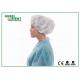 Customerized Surgical Nonwoven Bouffant Scrub Hats For Hygienic / Clinics ,  FDA Standard