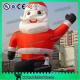 6m Giant Inflatable Santa Cartoom For Chrismtas Shopping Mall Promotion