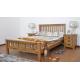 Mordern Cherry Solid Wood Bedroom Furniture Sets Wooden Double Bed Customized