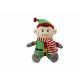 Electric Embroidery Cartoon Boy Plush Christmas Gift Toy