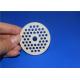 High Strength Ceramic ZrO2 Zirconia Disc Multi Holes  for Meat Grindding Machine