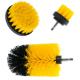 Yellow Color Customerized Electric Scrub Brush Set For Drill