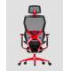 Black Adjustable Mesh Ergonomic Office Chair High Density Breathable