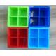 4 Cube Large Ice Cube Tray Mold, Silicone Flexible 4 Cavity Ice Maker Mold Tray