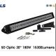 5D Optic 30′′ 180W 15300 Lumens Car LED Light Bar for Jeep Wrangler Jk