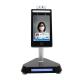 Floor Standing Face Recognition Touch Kiosk  8 Full Viewed Temperature Checking