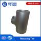 ASME B16.9 Unequal Tees/Reducing Tee Fitting SCH5 SCH10 SCH20 Black Painting Carbon Steel Reducing Tee Pipe Fitting