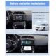 AC Panel for Jaguar XE XF (2015-2020) 10inch LCD Climate Control Screen with Conditioning Temperature Control Knobs