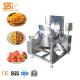 Direct Coating Caramel Popcorn Production Line 23Kw User Friendly Control Panel