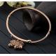 Charms Fashion Diamond Jewelry adjustable stainless steel bangle bracelet