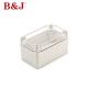 80X130X70 Junction Box Junction Enclosure Waterproof Plastic Box IP68 ABS Transparent Box