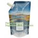 Flat Bottom bag Self sealing bag aluminum foil bag Spout & nozzle bag Quad seal bag Biodegradable, Compostable, Corn st