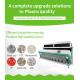 High Precision 10 Chutes 4.5-16 T/h PE PVC PP HDPE PET Plastic Flakes Color Sorter Machine