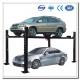 3.7t Hydraulic 4 Post Car Lift For Home Garages
