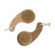 Eco - Friendly Bamboo Body Bath Brush Exfoliate Skin With Curved Handle