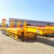 4 Axle Low Loader 100Ton Low Bed Truck Trailer for Sale in Nigeria