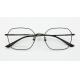 Men Women Pure Titanium Eyeglasses with Unbreakable Temples Durable Business Optical Glasses Full Rim Frame for Adults