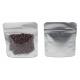 Gravure Printing Zipper Lock Bags Food Grade Clear Window Front Foil Laminated Pouch