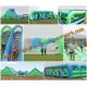 Full Set PVC Tarpaulin Inflatable Obstacle Courses Sport Games