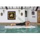 Grey Top Portable Aqua Yoga Mat On Water 220x85x15cm Eco Friendly