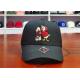 ACE OEM ODM Unisex Creative Custom Flat Embroidery Animal Logo Baseball Curve Brim Cap Hat
