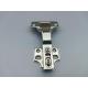Screw On 50 Lbs Load Capacity Cabinet Door Hydraulic Hinge Durable Nickel Plated Finish