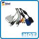 Customized Auto Car Electrical Wire Connector Plug Wiring Harness for Volkswagen Hyundai Toyota Ford Mercedes Benz